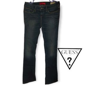 Guess Low Rise Skinny Boot Jeans